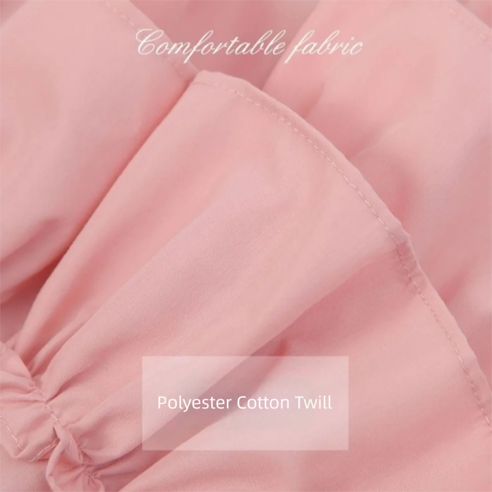 

Fashion Elastic Waist Pleated Cake Skirts Sweet Lightweight Bubble Skirts Ballet Style Princess Skirts Children