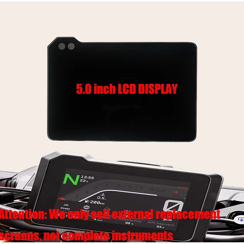 5 Inch Speedometer Instrument LCD Display for HUSQVARNA NORDEN 901 2022-2025