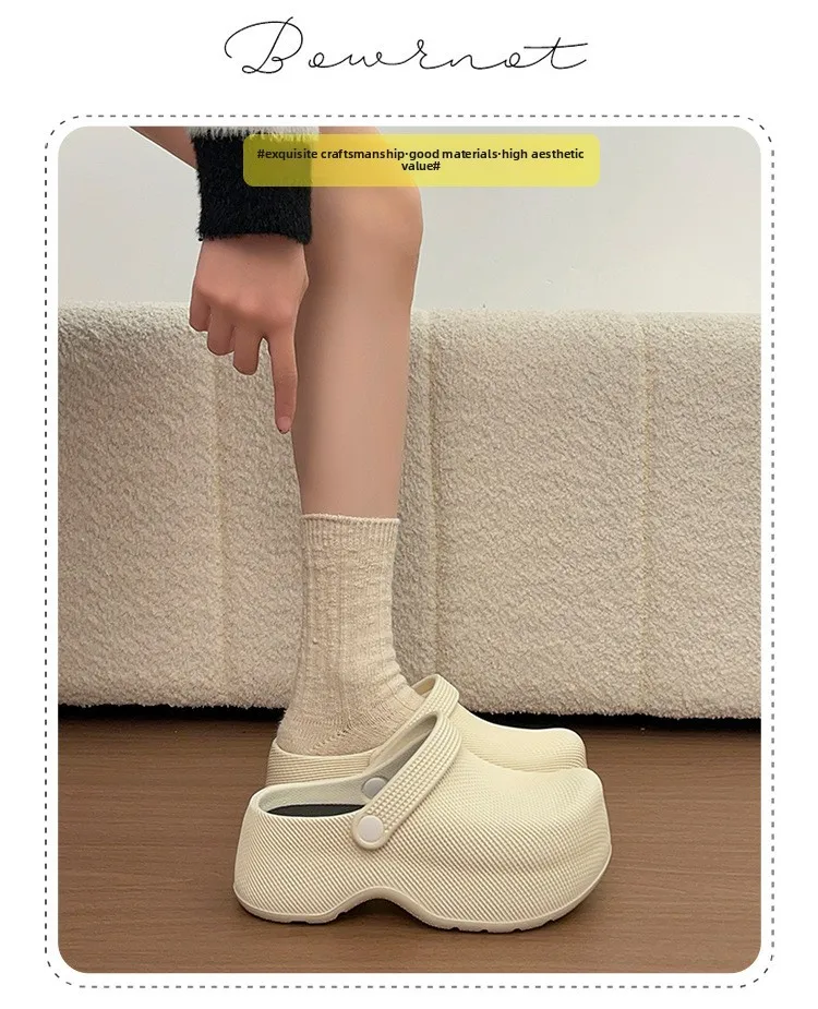 2026 Sommer Damen Clogs – Verstellbare Knöchelriemen-Slipper, wasserfeste Schuhe für Damen, orthopädische Komfort-Gehsandalen – Detail 4