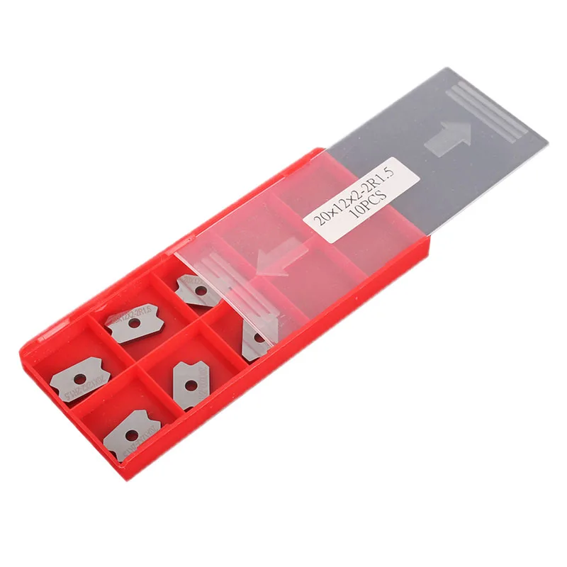 1 pcs Woodworking Scraping Tools Knives Scraper for Edge Banding Machine Blade TCT 20*12*2 2R Chamfer
