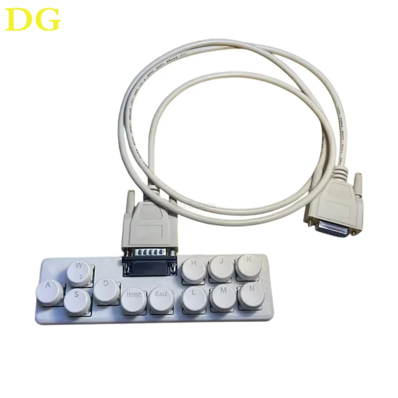 Cbox Arcade Controller with AES DB15 Pin Standard port Support Cbox and AES Game Machine Using Blue Axis Mechanical Keyboard
