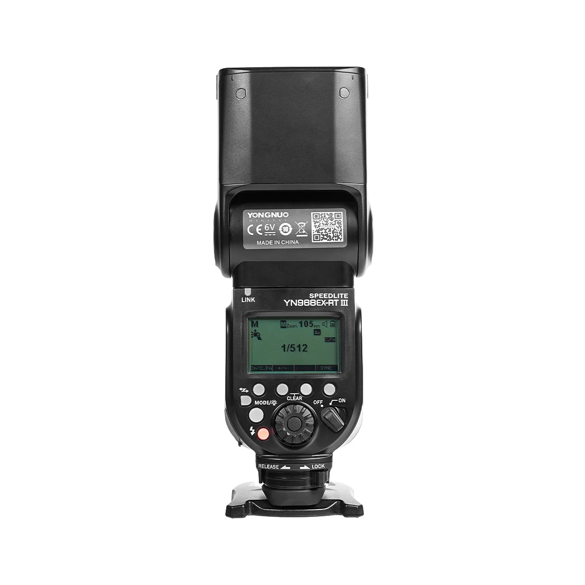 YONGNUO YN968EX-RT III YN968N II LED 라이트 무선 플래시 스피드라이트, 광학 마스터 및 TTL HSS, 캐논용