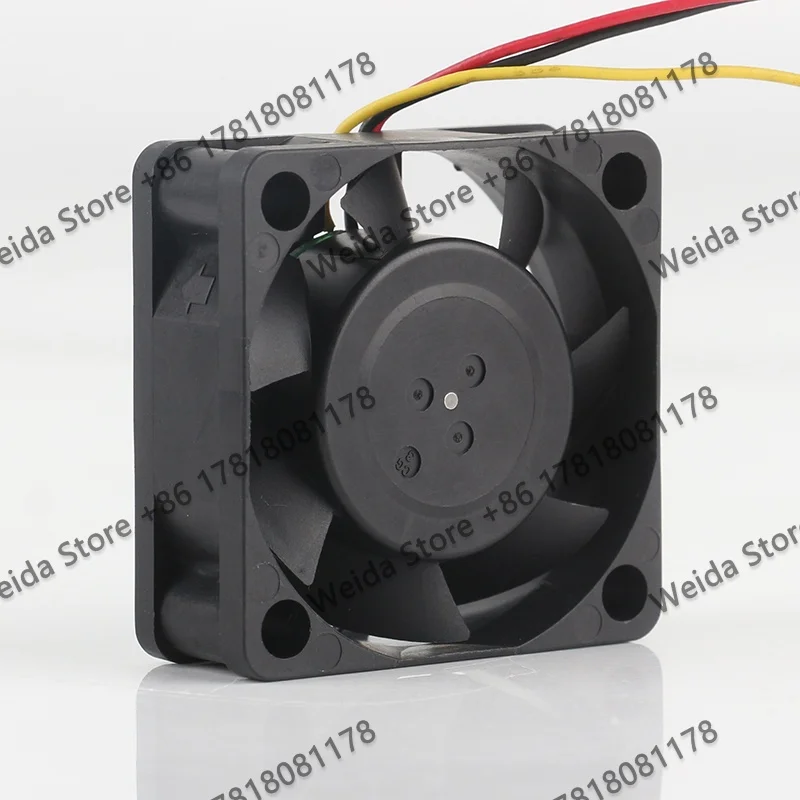Cooling fan Original Nidec 5V 12V 48V 4CM 40X40X15MM 4015 three-wire Frequency changer printer D04R-24TH 47B DC 24V 0.08A