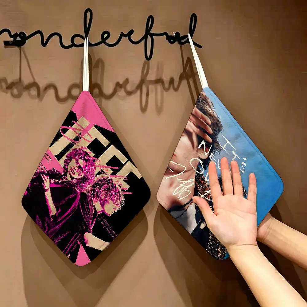 American Singer j-Jeff Buckley Hanging Polyester Cotton Towel, Reusable Hand Wiping Cloth, Wear Resistant for Home Kitchen Sink