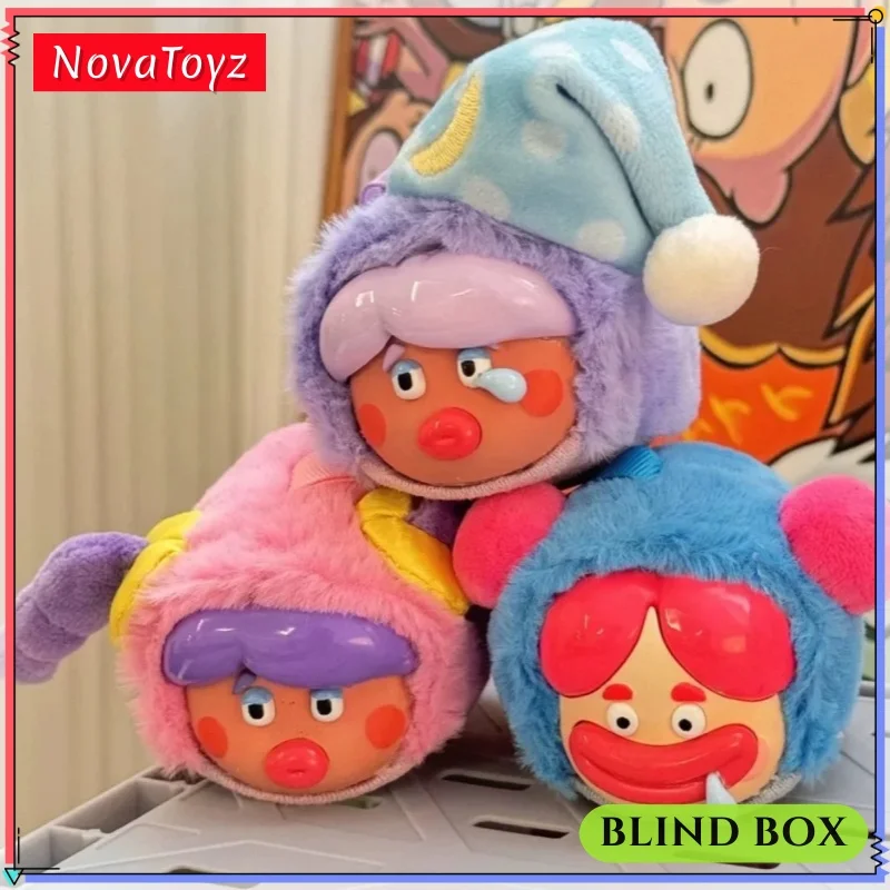 

New Spot Ugly Cute Family Pajama Party Series Genuine Blind Box Trendy Play Handmade Doll Festival Birthday Gift Home Decor Toy
