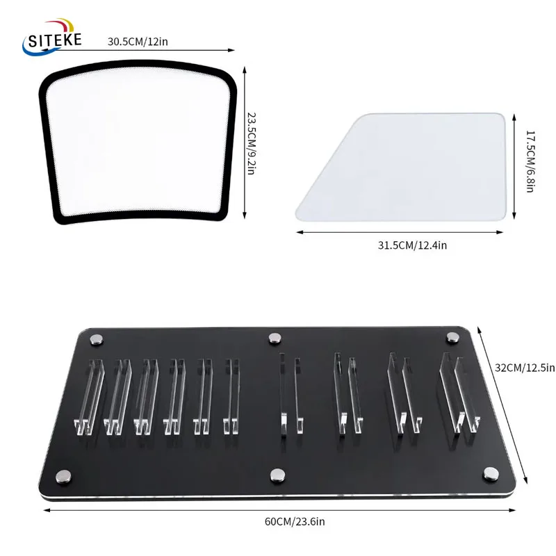 Modello di attrezzatura per test di automobili Display per pellicole colorate solari Portabicchieri per auto Alimentazione elettronica 220 V 1 anno di garanzia