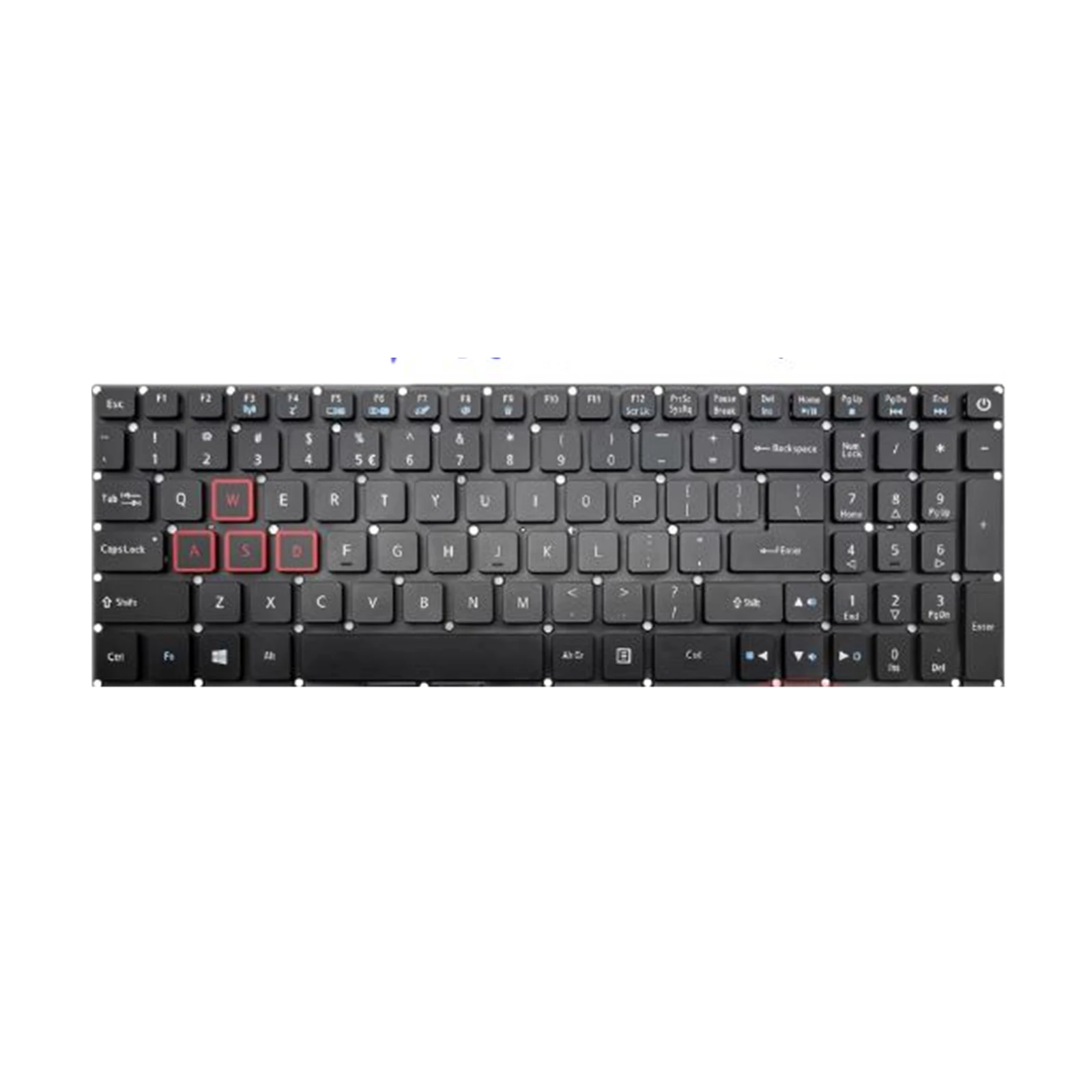 

Laptop Keyboard For ACER For Predator G3-571 G3-572 G3-573 PH315-51 PH315-52 Black US United States Edition