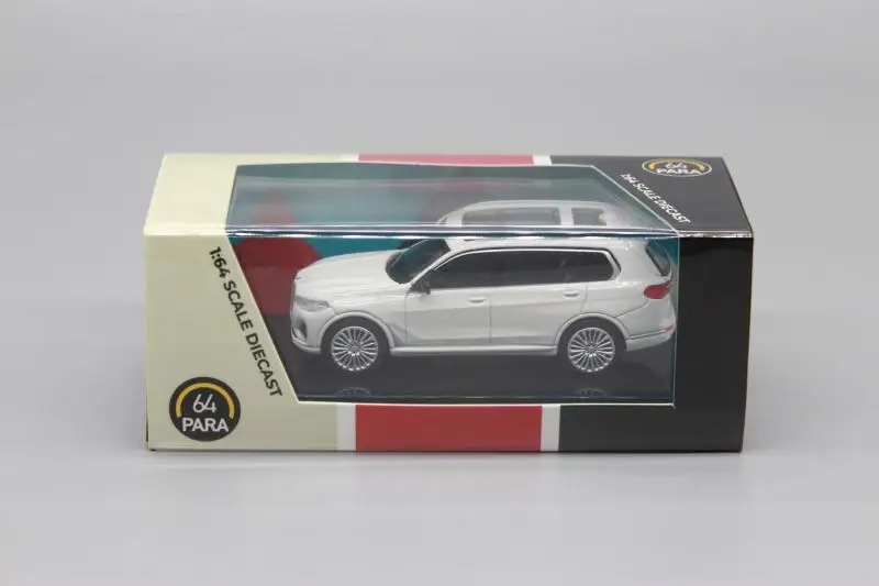 PARA64 1:64  BMW X7 white Limited collection of die-casting alloy car models