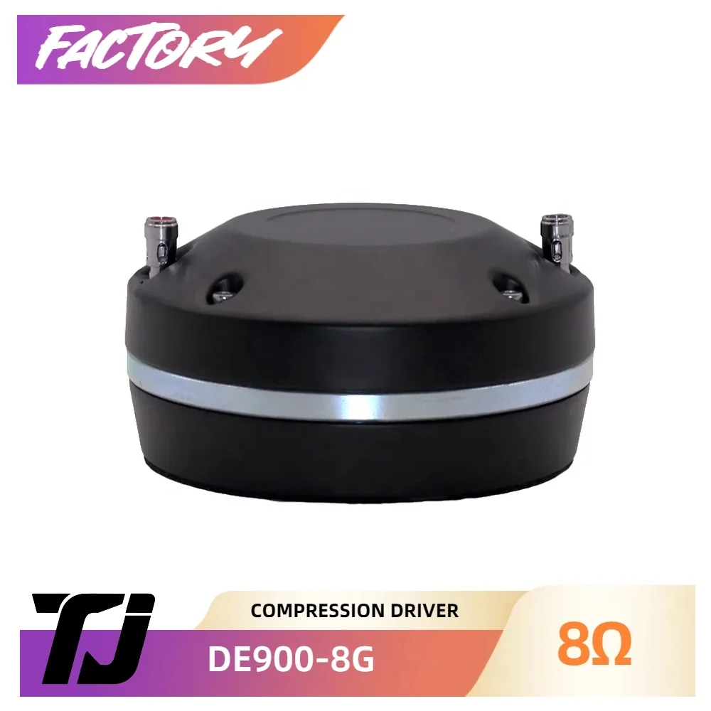 Hot Selling HF Speakers 3 Inch Voice Coil Titanium Dome Neodymium Compression Driver Super Tweeter DE900-8G
