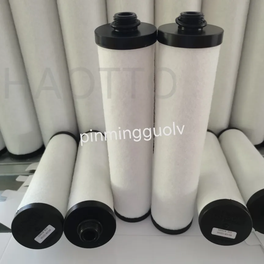 Replace vacuum pump oil mist separator filter element 0532140158