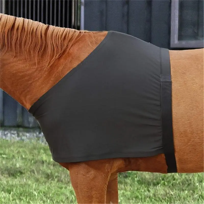 

Horse Shoulder Guard Stretchy Horse Protective Vest High Elastic Horse Chest Saver Protector AntiRub Bib for Equestrian
