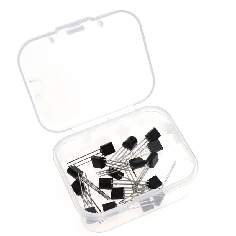 50/100PCS Transistor Kit 2N2222 TO92 NPN 30v 800MA Transistors Electronic kit With Box 2N2222A 2222 DIP