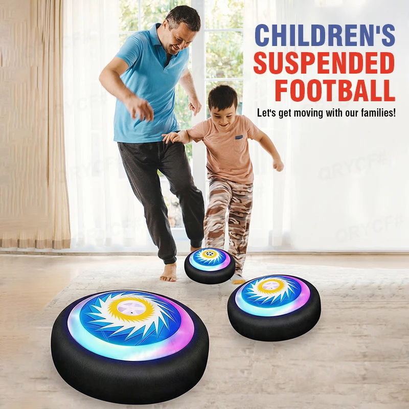 

Suspended Air Cushion Soccer Ball for Kids with LED Lights And Double Football Goal Indoor for Boys And Girls Sport Toys