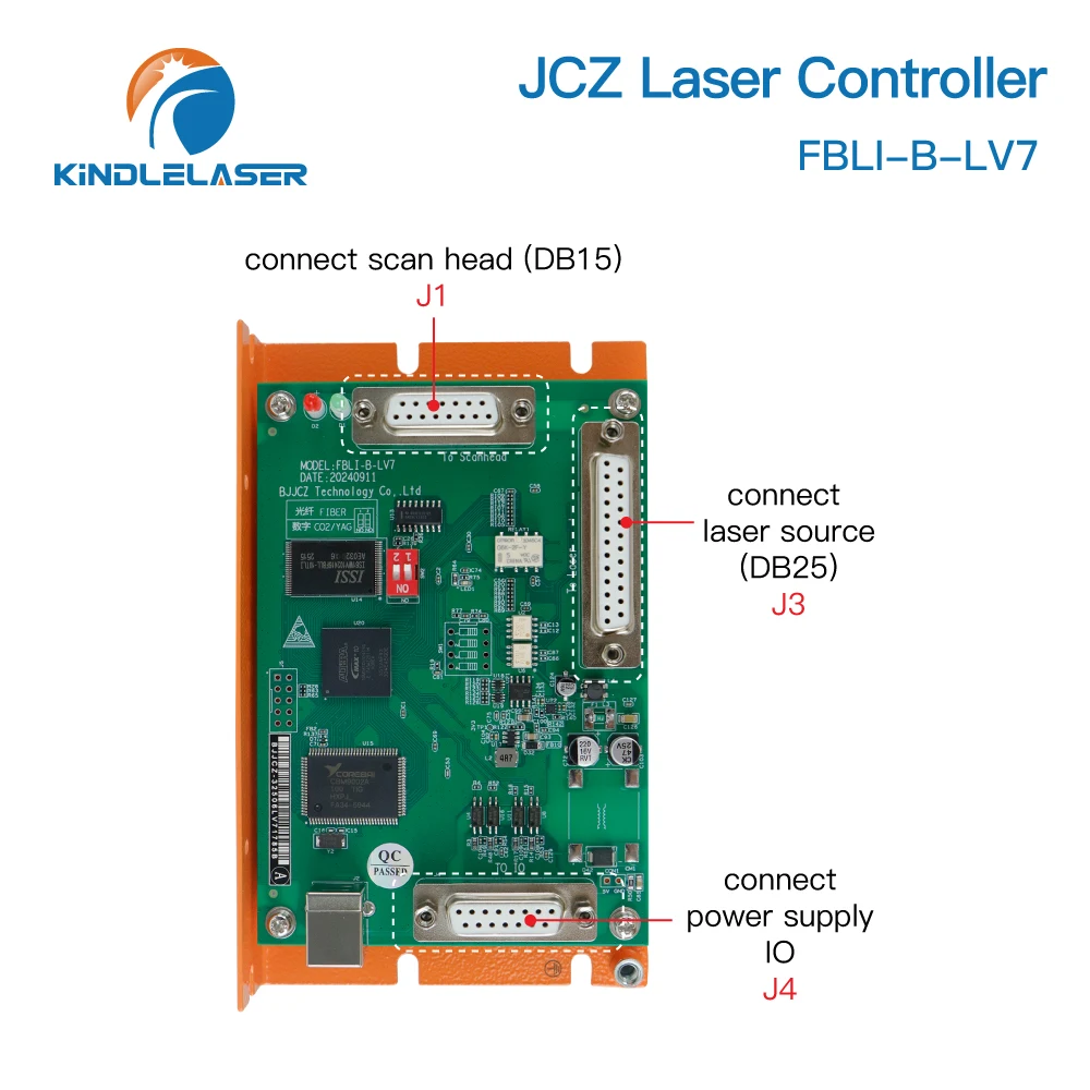 Kindlelaser BJJCZ Laser Controller FBLI-B-LV7 Control Board for