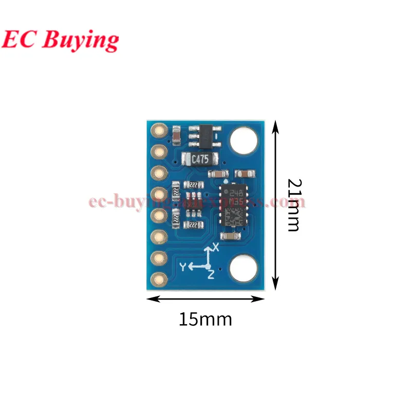 1Pc-10Pcs GY-511 LSM303DLHC 3-Axis Electronic Compass Acceleration Accelerometer Three-axis Magnetometer Sensor Module LSM303