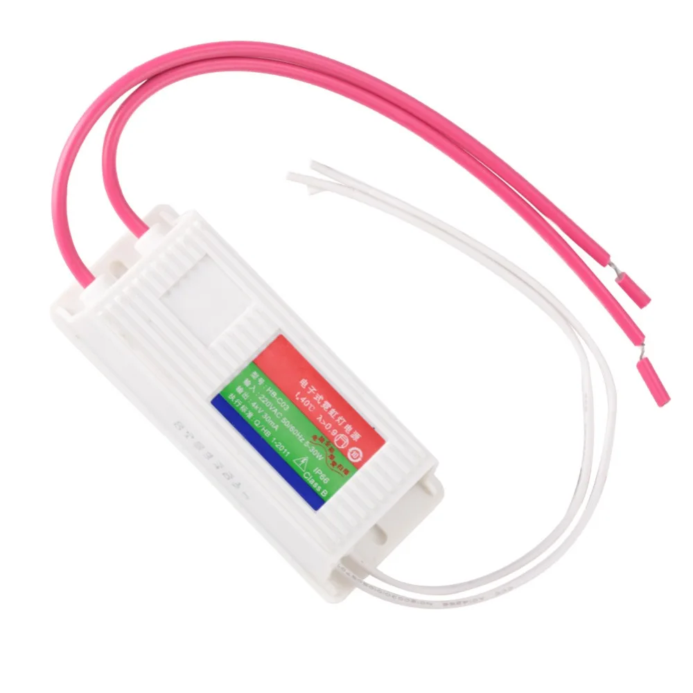 

4 кВ переменного тока, 30 мА, неоновый электронный трансформатор, нагрузка 1-4 м, 220 В, входной источник питания для неоновых вывесок, водонепроницаемый, высокая частота