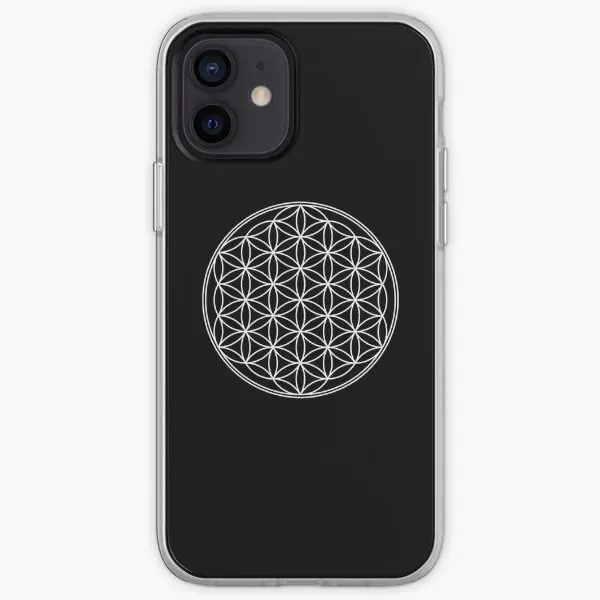 Flower Of Life Sacred Geometry Harmo  Phone Case Customizable for iPhone 11 12 13 14 Pro Max Mini 6 6S 7 8 Plus X XS XR Max