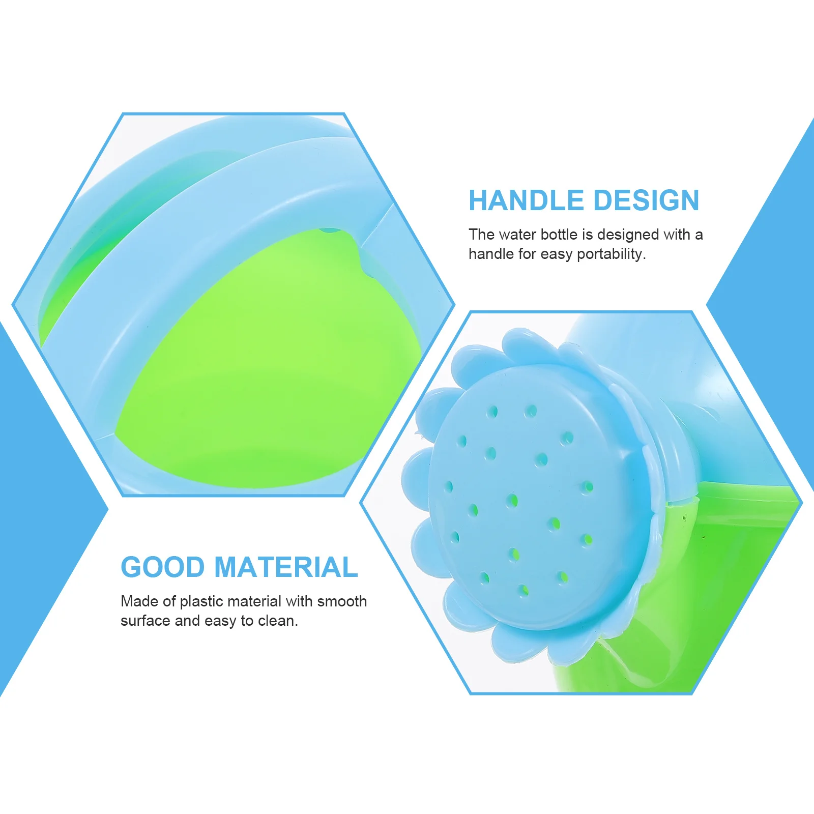 6 قطعة مسقاة استحمام الطفل لون مشرق البلاستيك زهرة شكل الرش التعليمية الأطفال وقت الاستحمام الصيفي #1