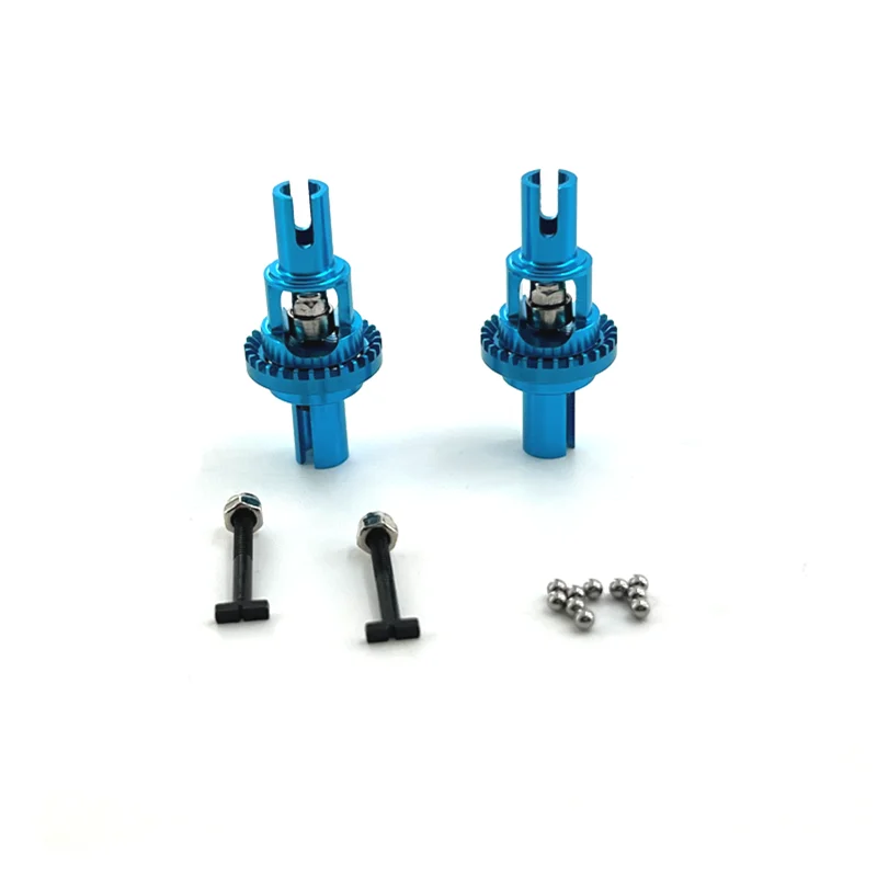 

Suitable For WLtoys 1/28 284161 284010 284131 RC Car Accessories Metal Upgrade Front And Rear Differential