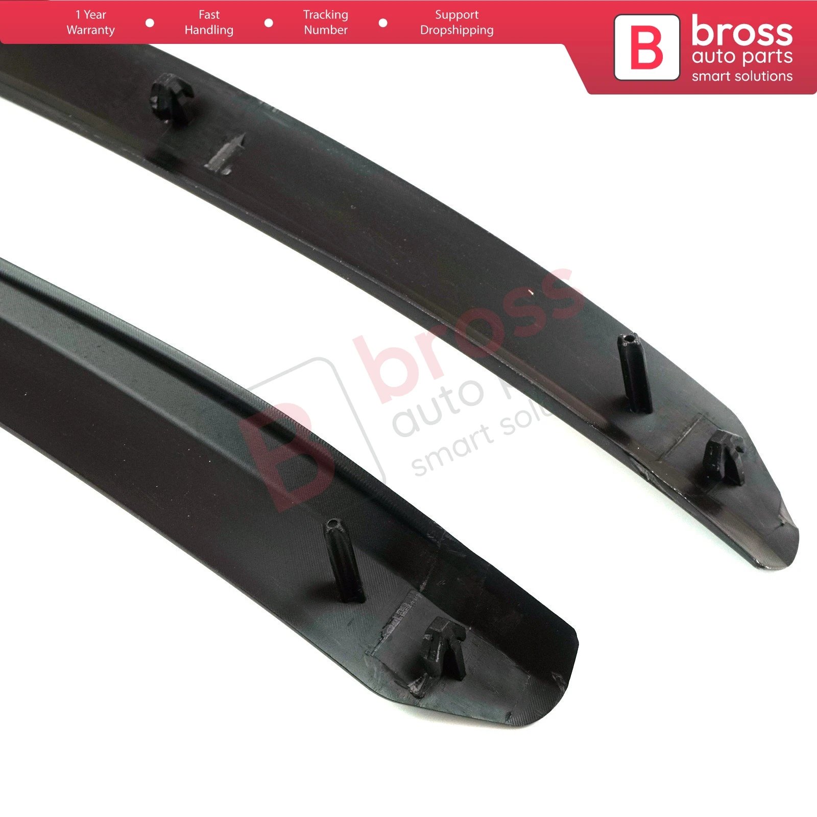 BSP1016 Fender Stone Guard Trim Mudguard Cover Chip Paint Protection Bar Front R L Side Set 8K0853823 24C for Audi A4 MK4 8K5 B8