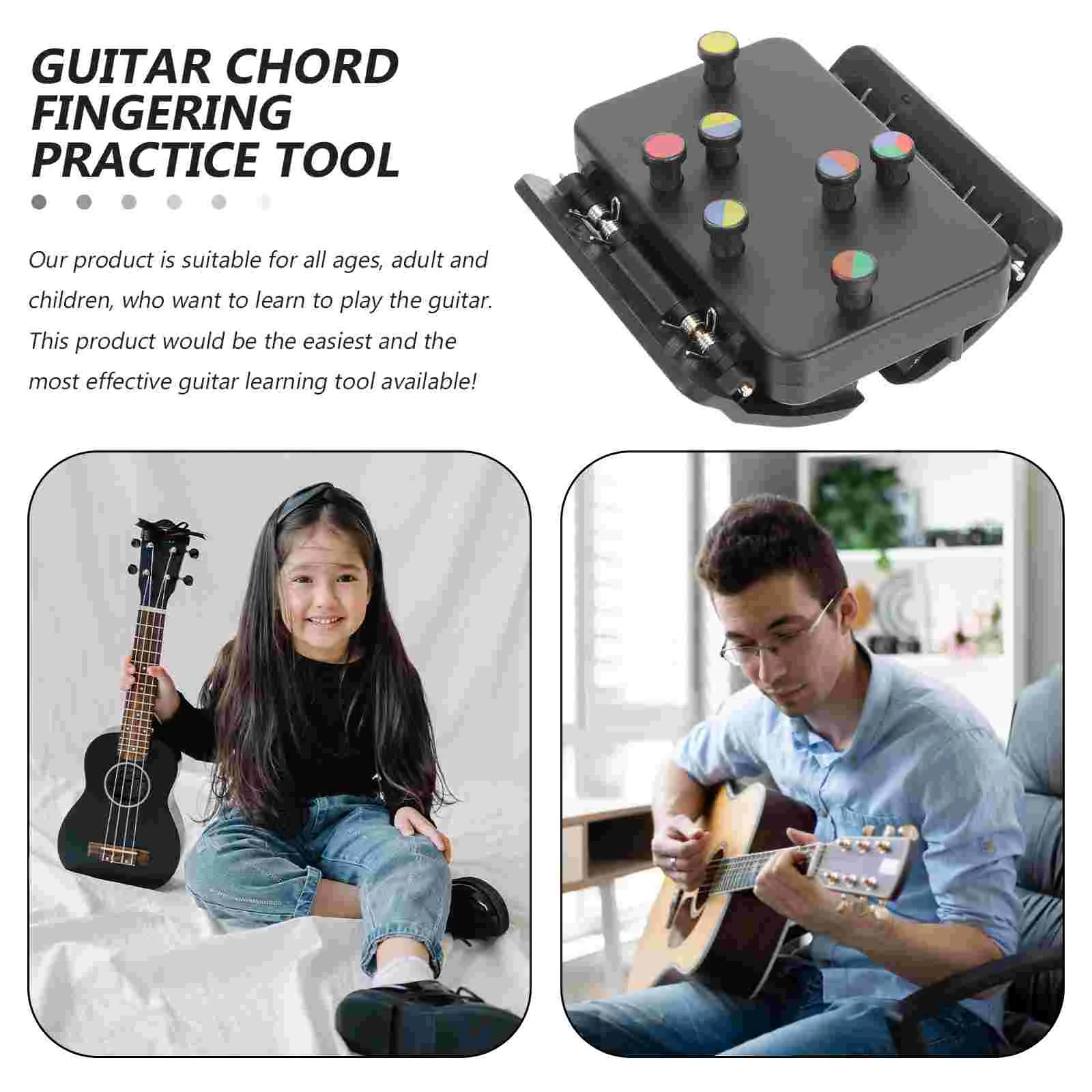 Aid Chord Training Tool Acoustic Guitar Learning System Assistant Teaching Tools Accessories Auxiliary Trainer