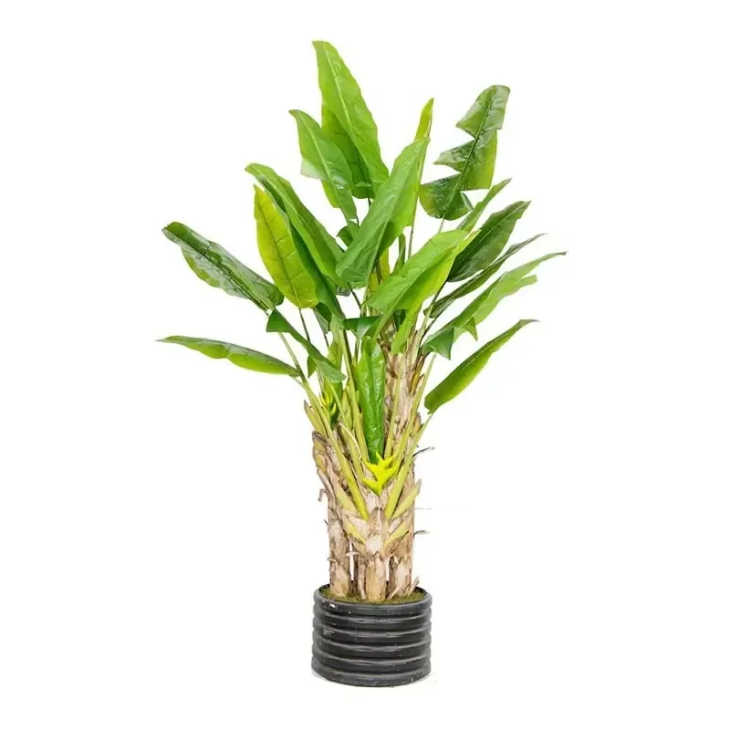 Fake Chinese Leopard Print Banana Tree Artificial Plant for Wholesale