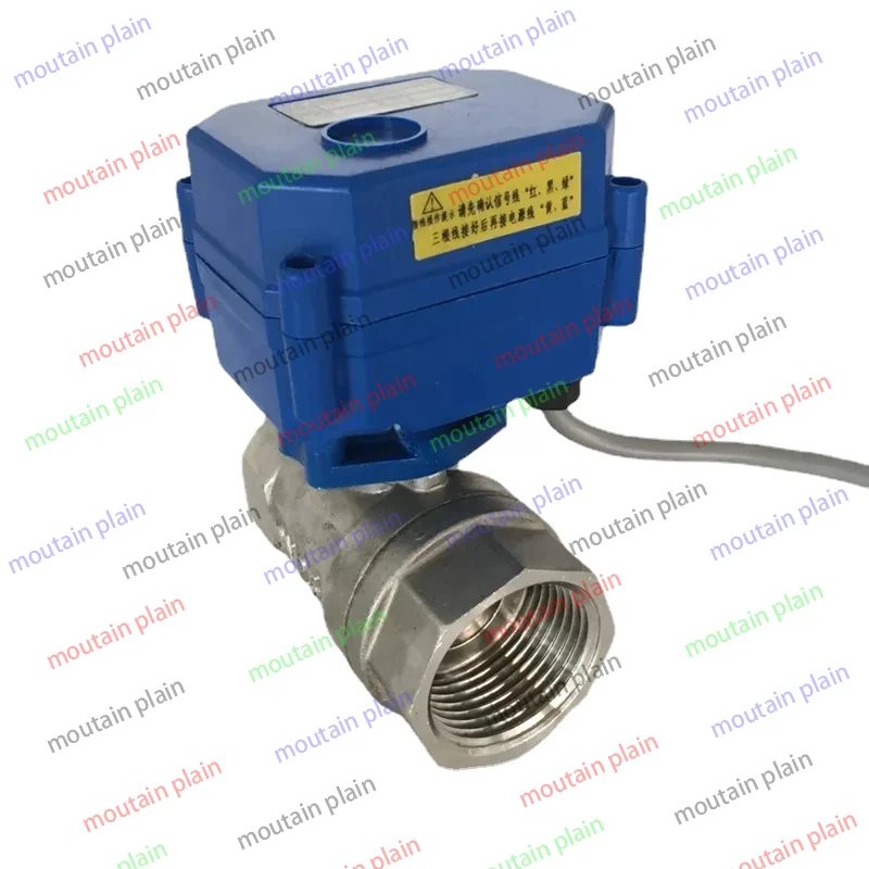 

Two Way Electric Ball Valve Stainless Steel DC5V DC24V DC12V AC220V CR01CR04 CR02 CR03 CR05 Motorized Valve for Water DN15