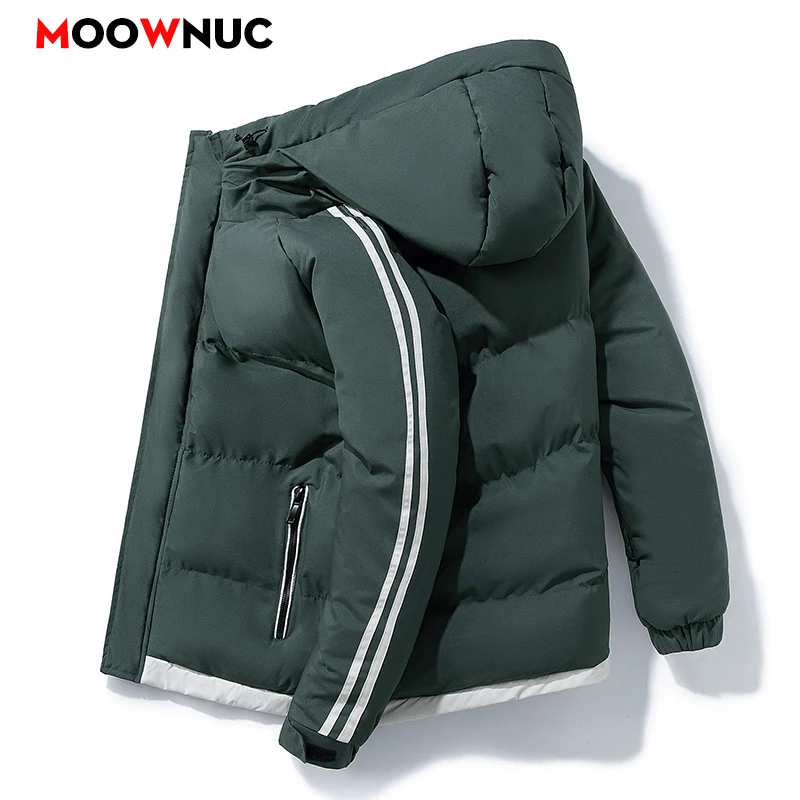 الرجال الملابس الشتاء الخريف معطف الذكور سترة الرجال سترة واقية الموضة سترة الشارع الشهير معطف يندبروف عادية الدافئة Hombre #1