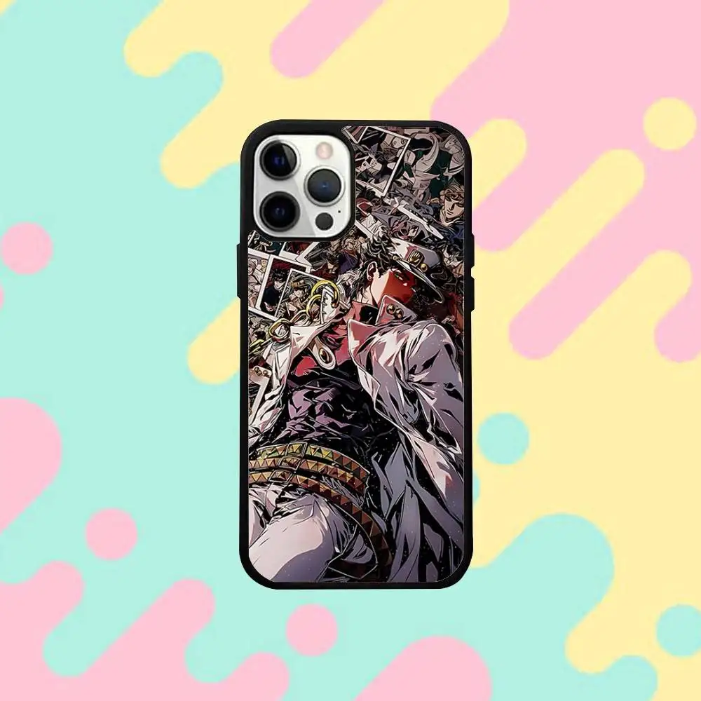 JO-JO Anime B-Bizarre Phone Case For iPhone 16e,16,15,14,13,12,11,Plus,Pro,Max,Mini Magsafe Magnetic Wireless Charging