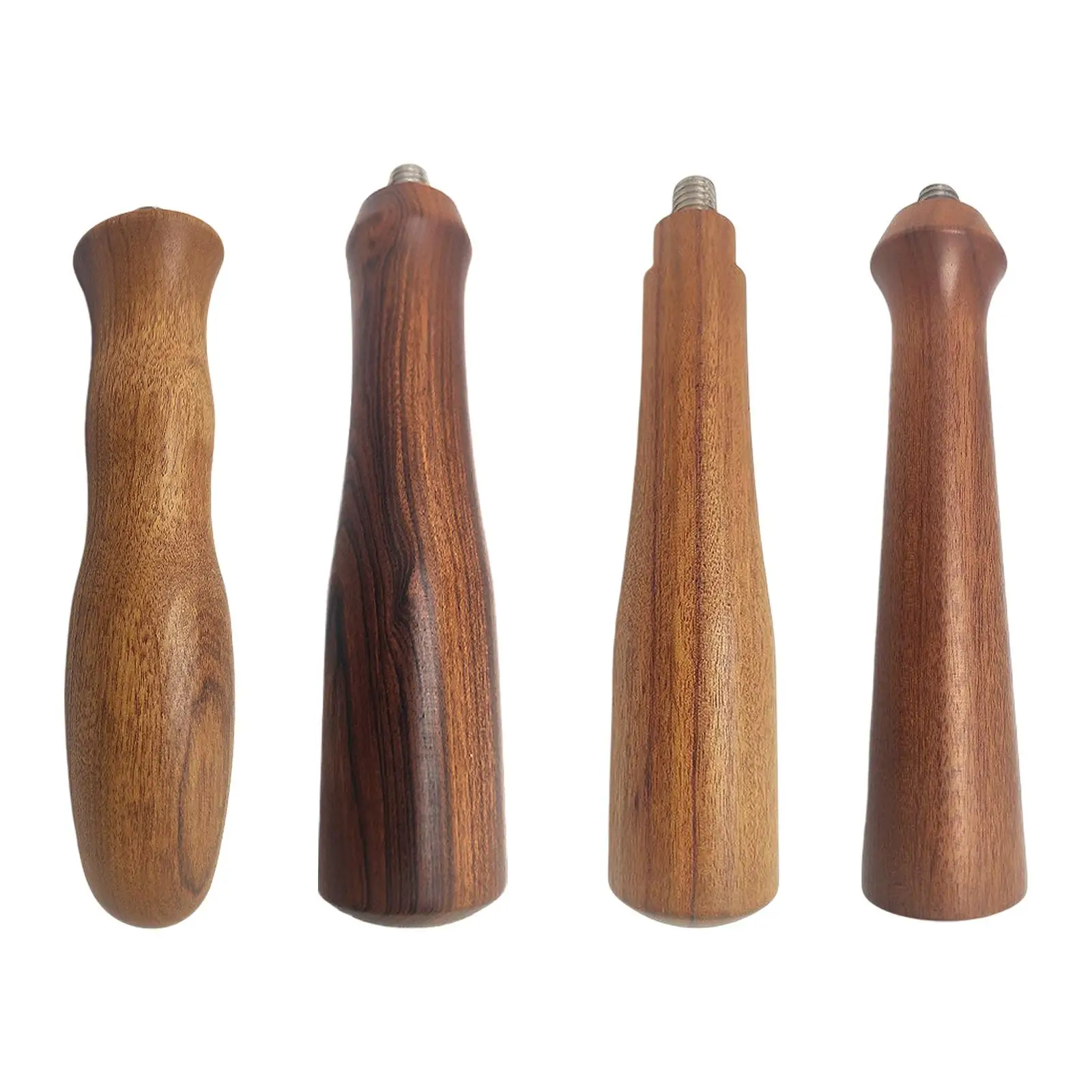 กาแฟ Portafilter Handle Portafilter ไม้ Handle สิ่งที่แนบมาเครื่องมือห้องครัวแบบใช้ซ้ําได้ตัวกรองผู้ถือ Handle สําหรับ Home Cafe