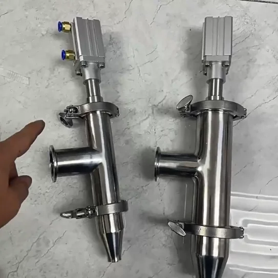 Pneumatic Anti Drip Filling Nozzle 304SS Paste Filling Head Non Leakage Discharge 15kg China for Filling Machine