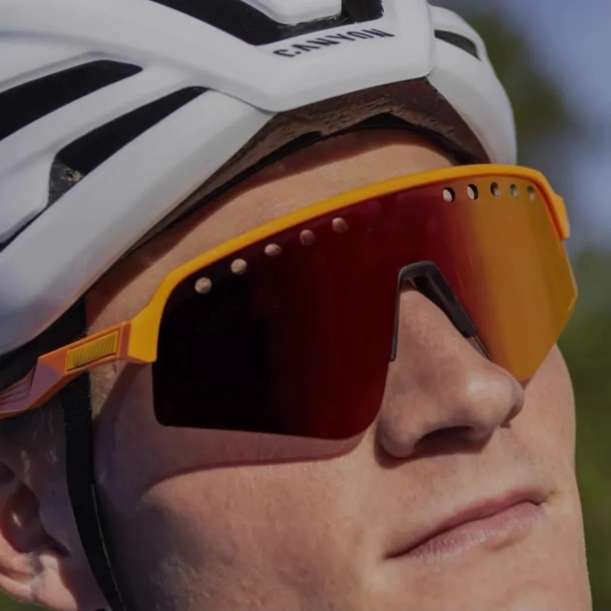 Lunettes de soleil ultra-légères à demi-monture pour le sport, lunettes anti-vent et anti-UV, équipement de montagne et de voyage pour hommes et femmes