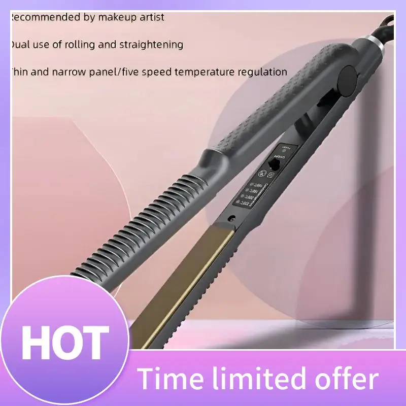 

A11R Пряжка Выпрямитель для завивки волос Прямой рулон Прямой рулон Двойного назначения Пятискоростная регулировка температуры Вилка европейского стандарта