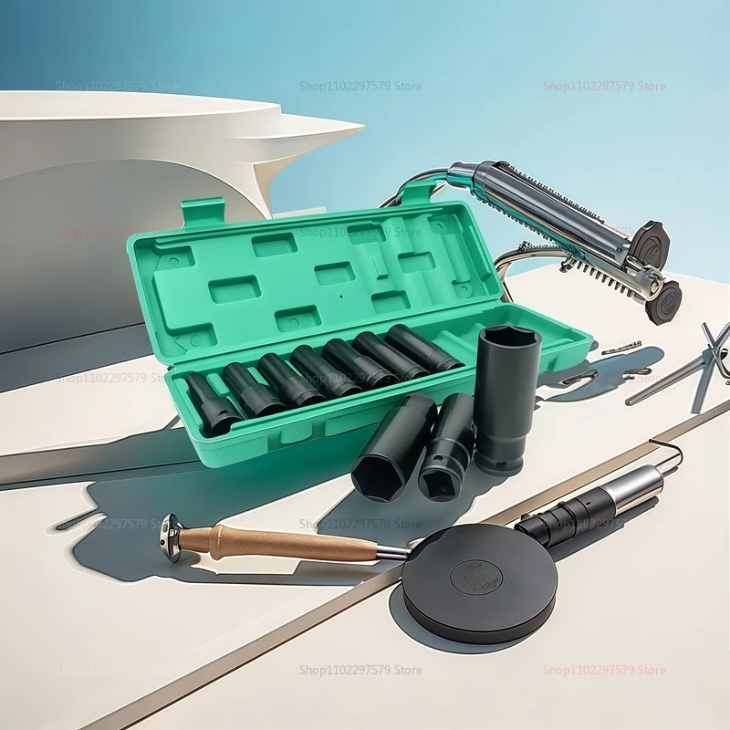 10 قطع مفتاح بانة مجموعة العالمي العميق فتحة هوائية صيانة أداة وجع عدة لإصلاحات آلية معدات السيارات