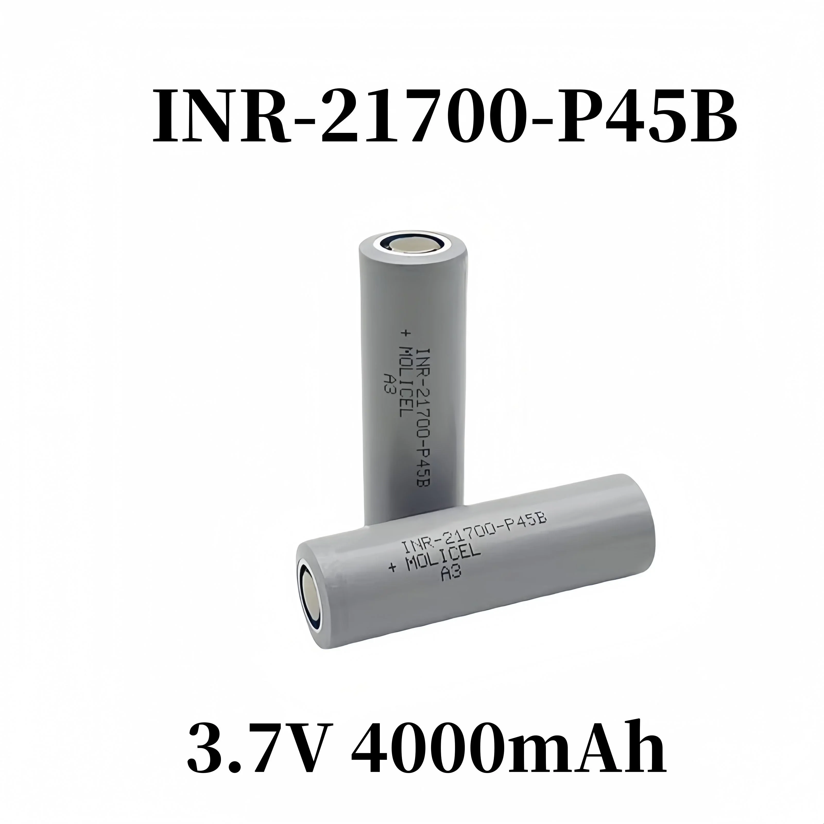 21700 original 3.7V INR-21700-P45B large capacity 4000mAh lithium-ion battery.