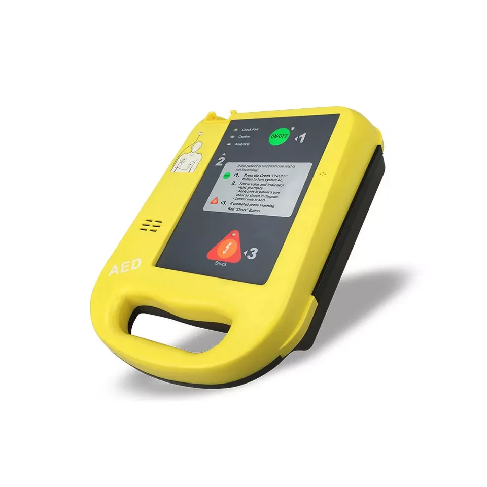 First Aid Kit Medical Portable AED Automatic External Defibrillator Machine DEA