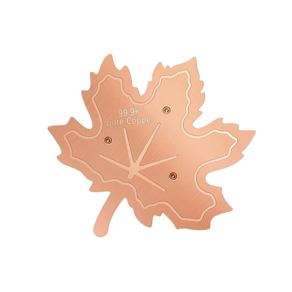 Three Point Support Copper Disk for Bird Bath 4 Inch Size Ensures Full Water Contact Improves Purification Efficiency Daily