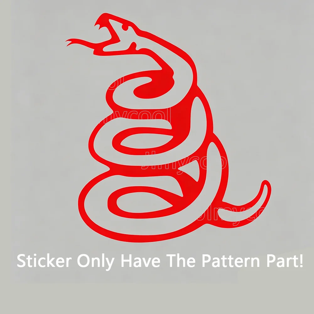 Don't Tread on Me STICKER VINYL STICKERS DECAL Snake Viper Animal For Passat B8 Audi A3 8V Audi A6 C7 AMG