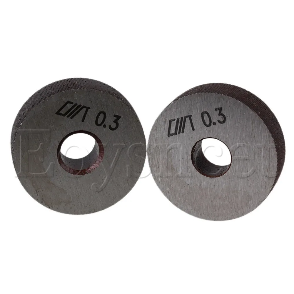 Imagem -03 - Ferramenta de Serrilhamento de Roda Linear Único de Aço Peças 8x28 mm Passo 0.3 mm