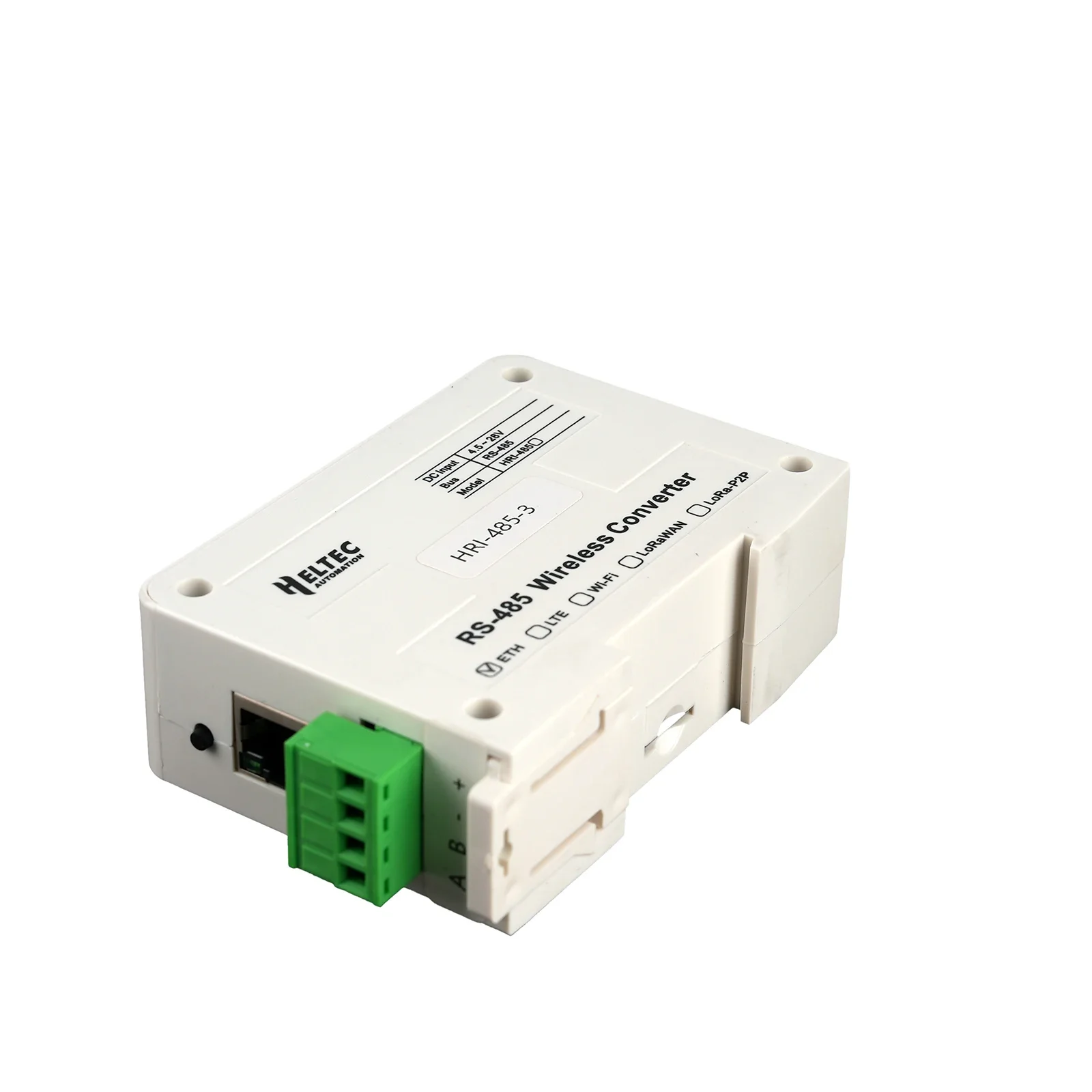 RS485 Converter HRI-4853 Support LoRa/LoRaWAN, Ethernet, LTE multiple network modes DC 4.5~28V