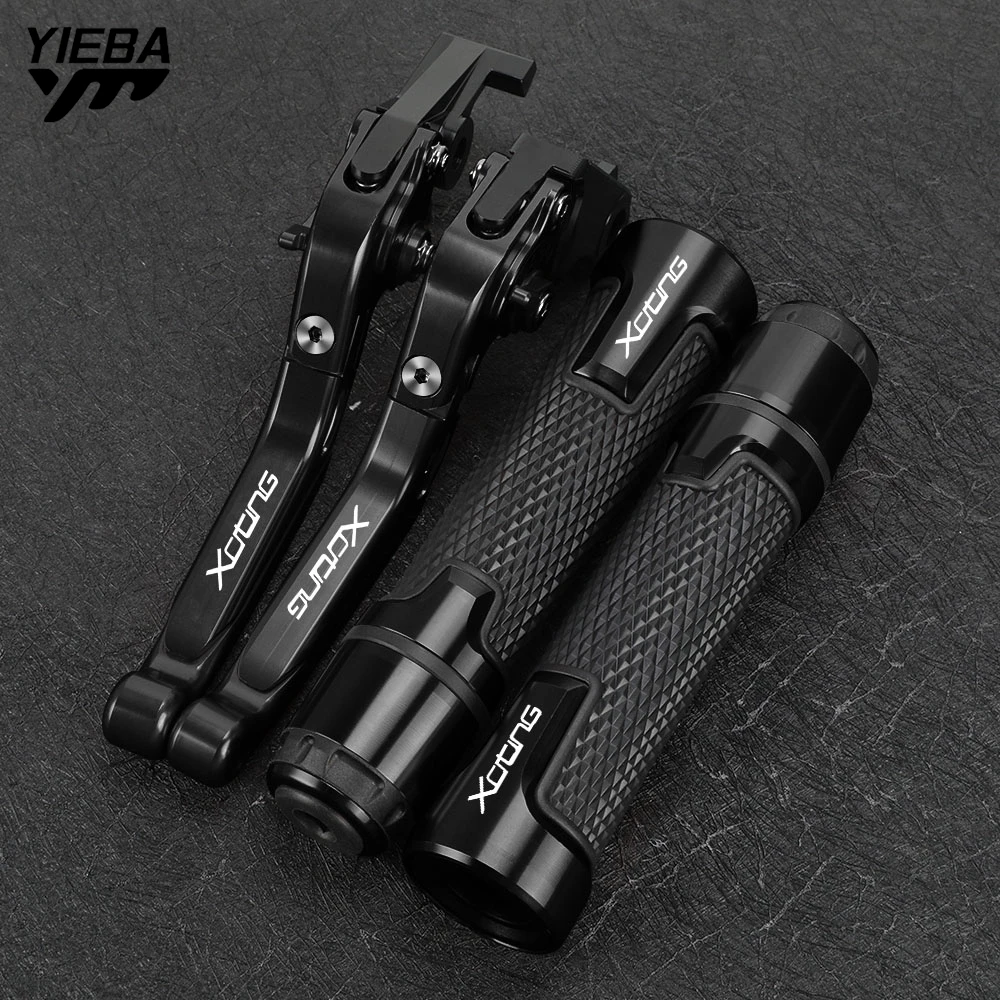 

FOR For KYMCO XCITING 250 300 500 400 S400 Motorcycle Brake Clutch Levers Handlebar Handle bar Hand Grips ends Motor Accessories