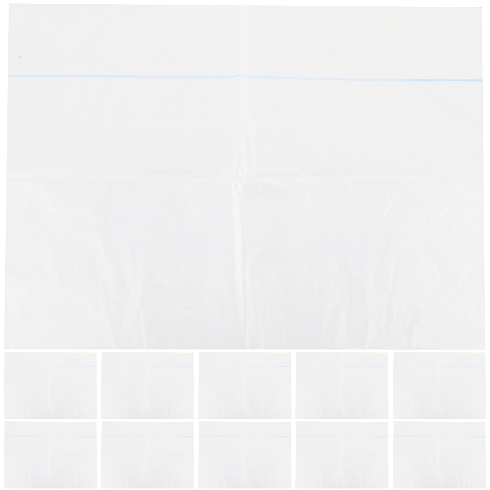

50pcs Tray Film Reusable Plastic Liner Pet Urine Feces Collector Small Animal Cage Litter Disposable Bunny
