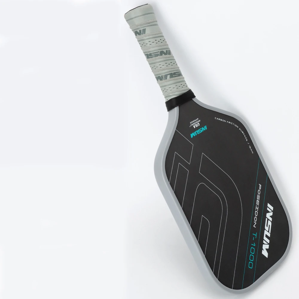 INSUM Toray Carbon Fiber Pickleball Paddle, Surface Tech for Increased Power and Feel, 16mm Thermoformed CFS USAPA Approved