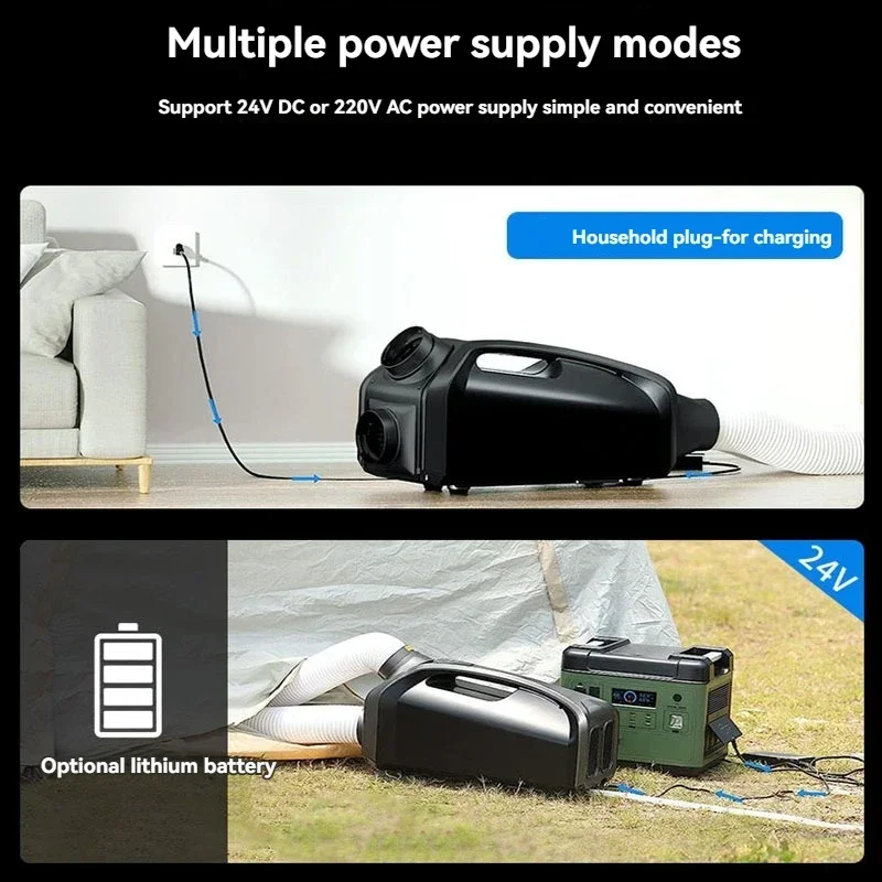 RV parking tent air conditioner, full-function 220V upgraded outdoor portable air conditioner for camping and refrigeration.
