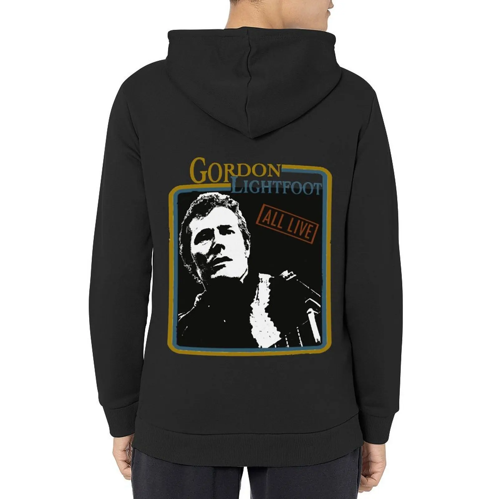 

Funny Gift For Gordon Lightfoot Gifts For Fan Hoodie men wear autumn new products men's coat mens hoodie