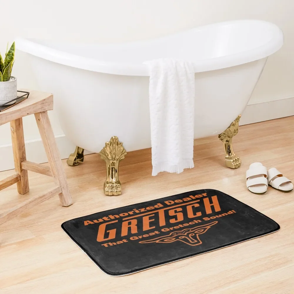 Gretsch guitars Bath Mat Anti Slip Bath Stickers Bathroom Foot Mat