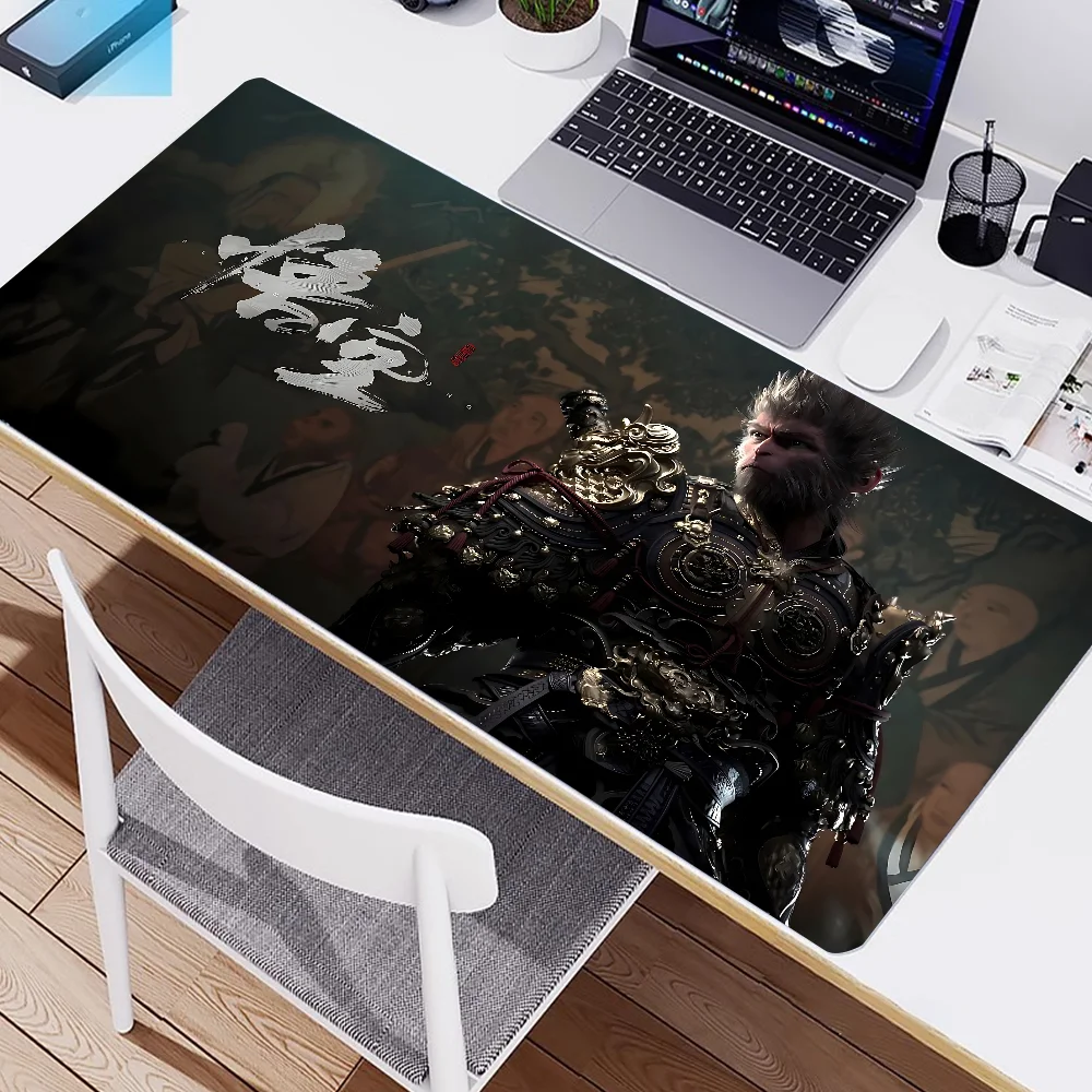 Imagem -03 - Black Myth Wukong Grande Gaming Mousepad Mousepad para Gamer Mouse Pad Tapete de Teclado Jogos Quentes Chineses l xl Xxl Novidades