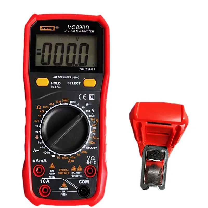 Digital Multimeter High Precision Auto‑Range Multifunctional Tester for Large Capacitance Measurement Electrical Parameter