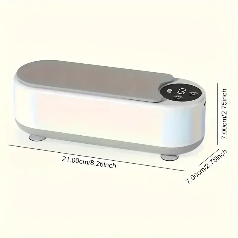 1pc Portable Electric Eyeglass Cleaning Machine - Efficient Lens Cleaner for a Crystal Clear View