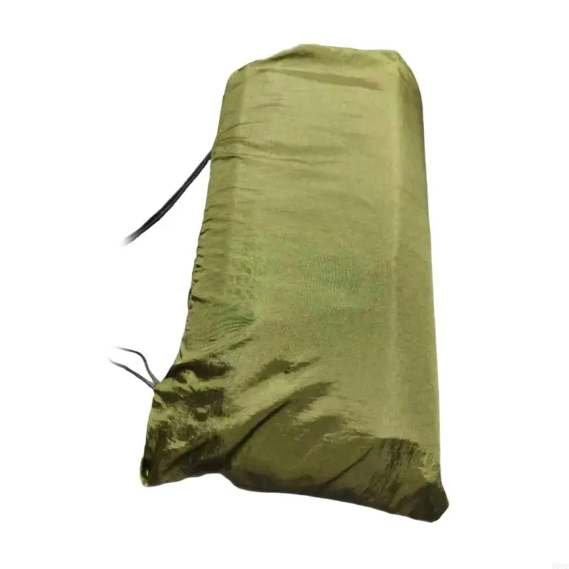 Tragbares Camping-Hängemattenzelt, Outdoor-Unterschlupf mit Überkopfabdeckung, abgeschirmtem Gehäuse und Tragetasche B03E – Detail 9
